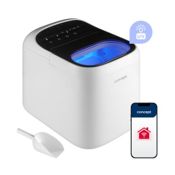 Concept VL1520 - Fabbricatore di ghiaccio 150W/230V Wi‑Fi bianco