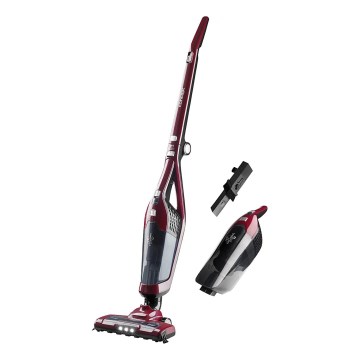 Concept VP4136 - Aspirapolvere a scopa cordless 2 in 1 100W/22,2V 2200 mAh rosso