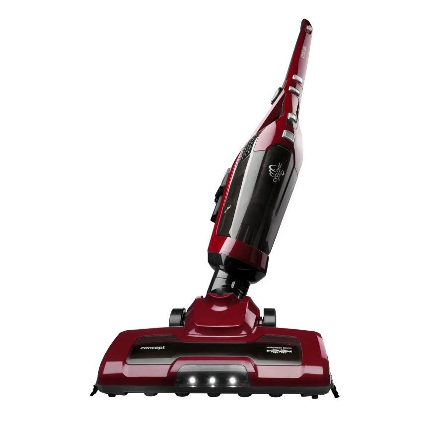 Concept VP4136 - Aspirapolvere a scopa cordless 2 in 1 100W/22,2V 2200 mAh rosso