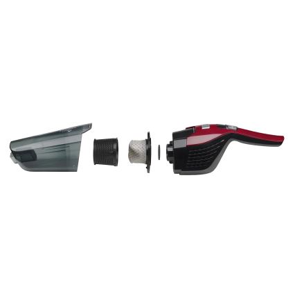 Concept VP4136 - Aspirapolvere a scopa cordless 2 in 1 100W/22,2V 2200 mAh rosso