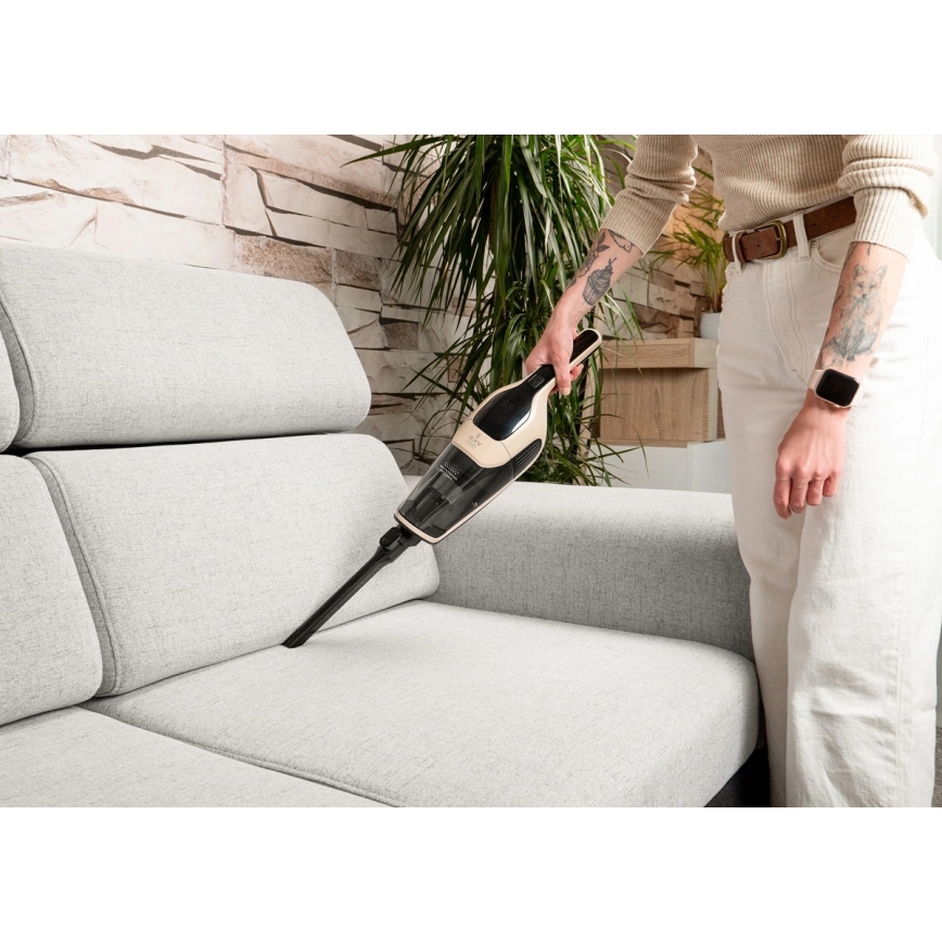 Concept VP4220 - Scopa elettrica senza fili 3 in 1 AQUAGLIDE 160W/28,8V 2200 mAh beige