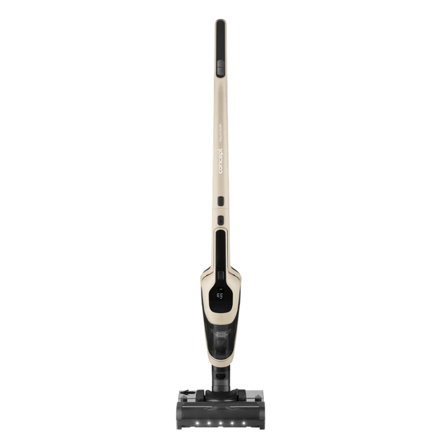 Concept VP4220 - Scopa elettrica senza fili 3 in 1 AQUAGLIDE 160W/28,8V 2200 mAh beige