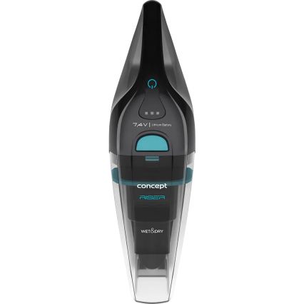 Concept VP4350 - Aspirapolvere a mano WET & DRY RISER 50W/7,4V 2200 mAh nero