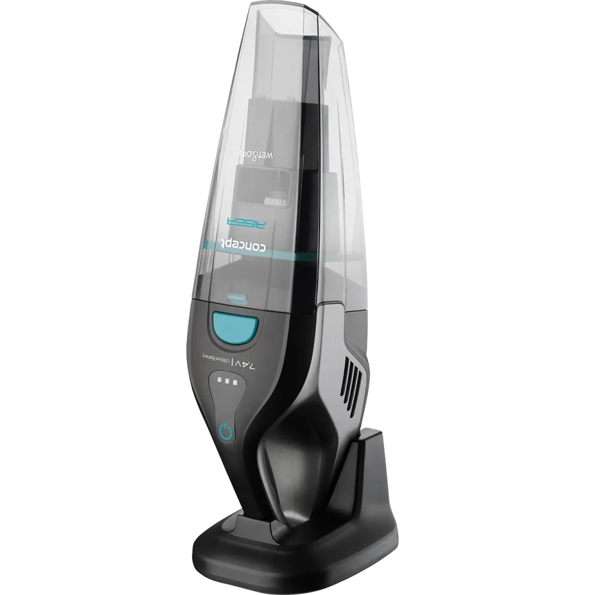 Concept VP4350 - Aspirapolvere a mano WET & DRY RISER 50W/7,4V 2200 mAh nero