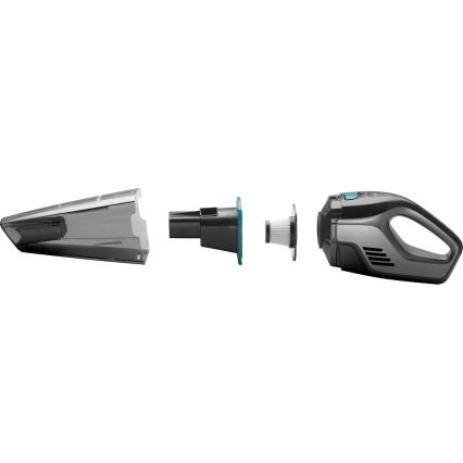 Concept VP4350 - Aspirapolvere a mano WET & DRY RISER 50W/7,4V 2200 mAh nero