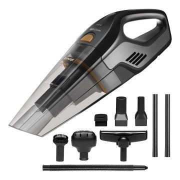 Concept VP4353 - Aspirapolvere portatile WET & DRY con prolunga RISER 110W/18,5V 2200 mAh nero