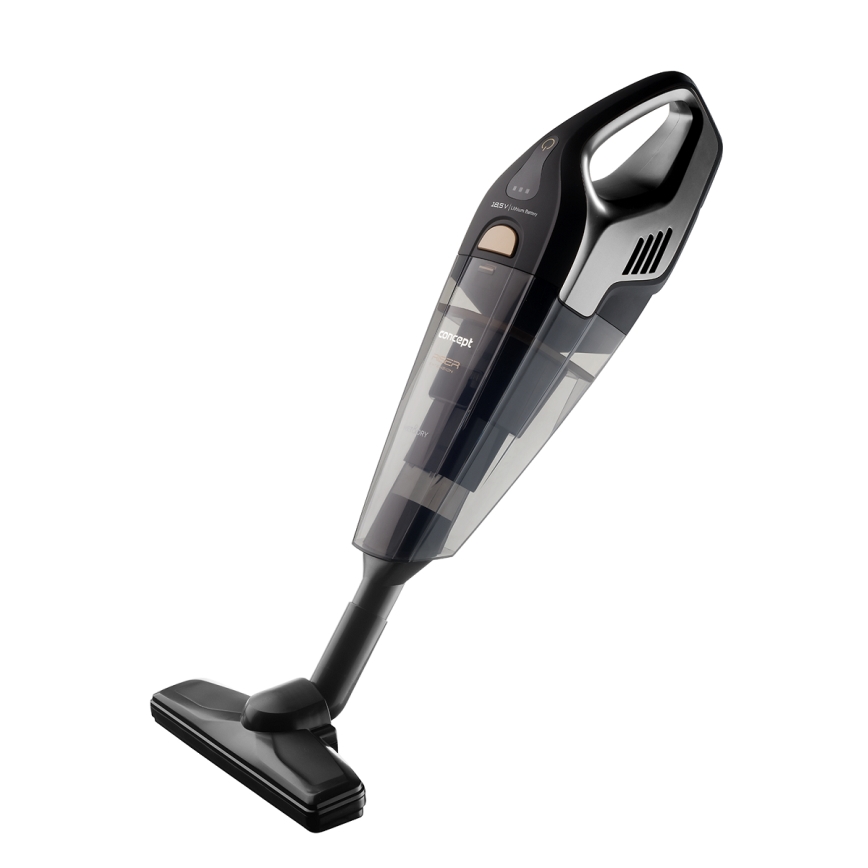 Concept VP4353 - Aspirapolvere portatile WET & DRY con prolunga RISER 110W/18,5V 2200 mAh nero