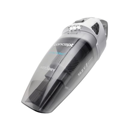 Concept VP4370 - Aspirapolvere portatile WET & DRY PERFECT CLEAN 90W/14,8V 2200 mAh bianco