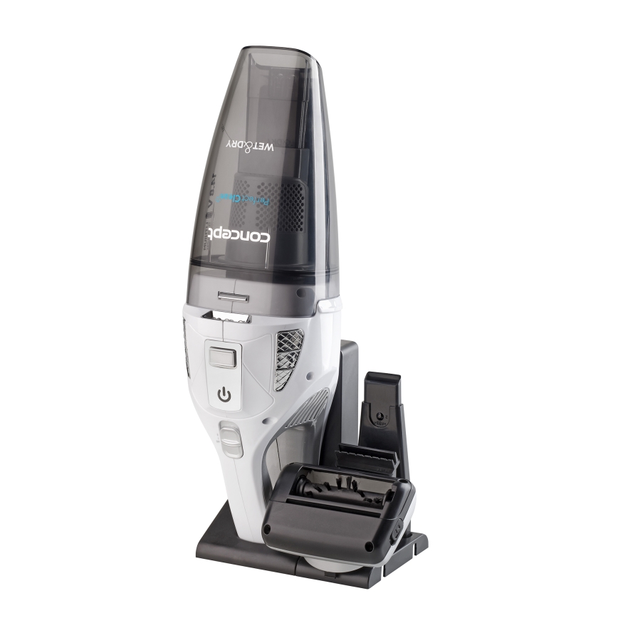 Concept VP4370 - Aspirapolvere portatile WET & DRY PERFECT CLEAN 90W/14,8V 2200 mAh bianco