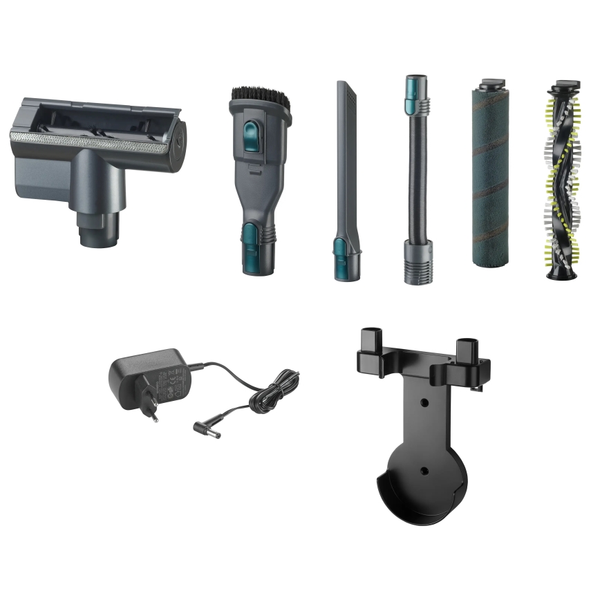 Concept VP6045 - Scopa elettrica 2 in 1 a bastone e portatile ICONIC SUCTION PRO, 450 W / 29,6 V, 2500 mAh, blu