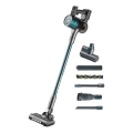 Concept VP6045 - Scopa elettrica 2 in 1 a bastone e portatile ICONIC SUCTION PRO, 450 W / 29,6 V, 2500 mAh, blu
