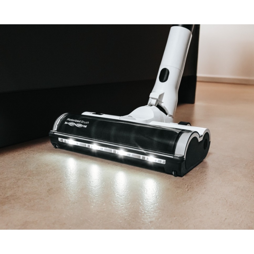 Concept VP6125 - Aspirapolvere 2-in-1 a scopa e portatile ICONIC Comfort Telescope 400W/29,6V 2000 mAh bianco