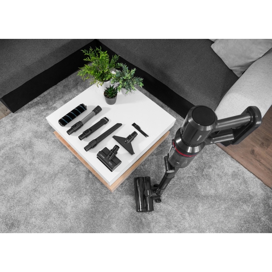 Concept VP6150 - Scopa elettrica 3 in 1 ULTIMATE UV POWER 500 W / 29,6 V, 2200 mAh nera