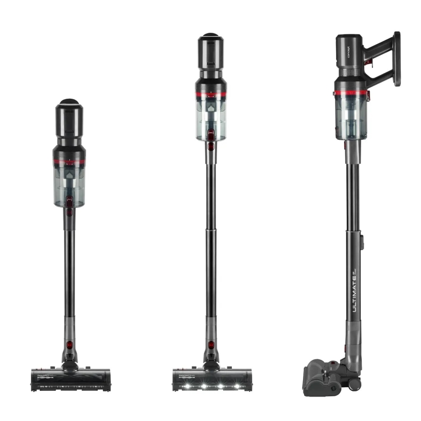 Concept VP6150 - Scopa elettrica 3 in 1 ULTIMATE UV POWER 500 W / 29,6 V, 2200 mAh nera