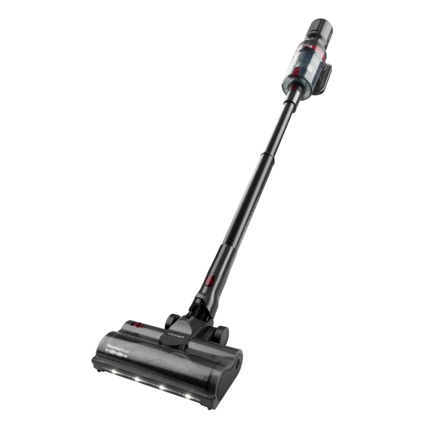 Concept VP6150 - Scopa elettrica 3 in 1 ULTIMATE UV POWER 500 W / 29,6 V, 2200 mAh nera