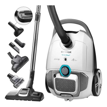 Concept VP8291 - Aspirapolvere a sacco PERFECT CLEAN PET EXPERT 700W/230V bianco