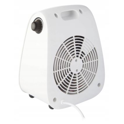 Concept vt7040 - Termoventilatore con resistenza 1000/2000W/230V, bianco