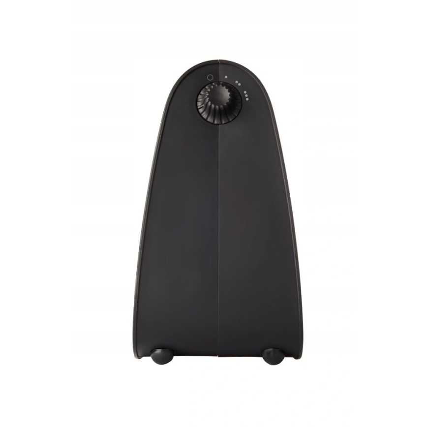 Concept vt7041 - Ventilatore con elemento riscaldante 1000/2000W/230V nero
