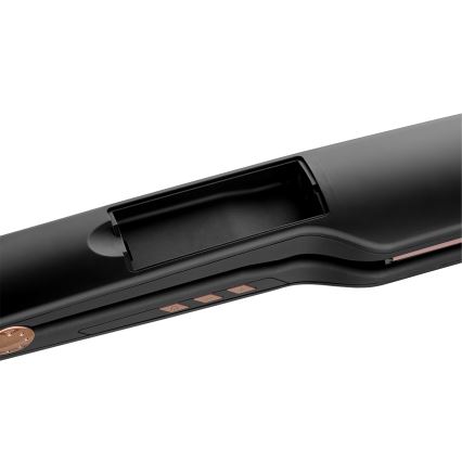 Concept VZ6010 - Piastra per capelli a vapore con display LED ELITE STEAM BOOST 54W/230V nero