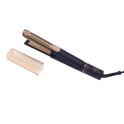 Concept VZ8100 - Piastra per capelli PROFI CARE 60W/230V blu/oro