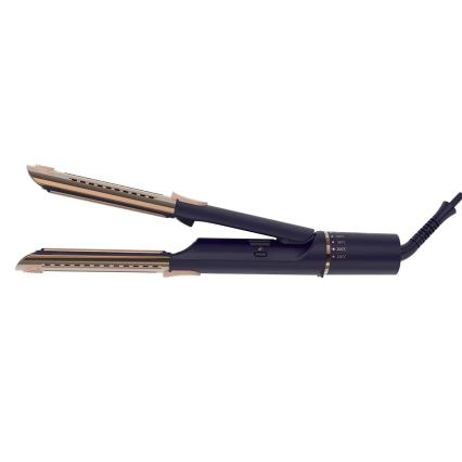 Concept VZ8100 - Piastra per capelli PROFI CARE 60W/230V blu/oro