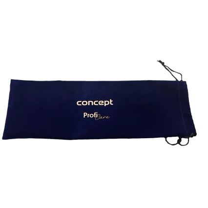 Concept VZ8100 - Piastra per capelli PROFI CARE 60W/230V blu/oro