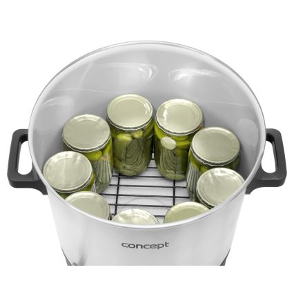 Concept ZH0030 - Conservazione della caldaia 27 l 2000W/230V bianco/nero