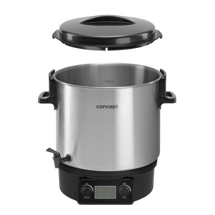 Concept ZH0040 - Conservazione della caldaia 27 l 2000W/230V acciaio inossidabile/nero