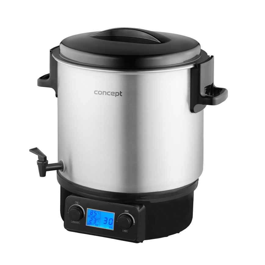 Concept ZH0040 - Conservazione della caldaia 27 l 2000W/230V acciaio inossidabile/nero