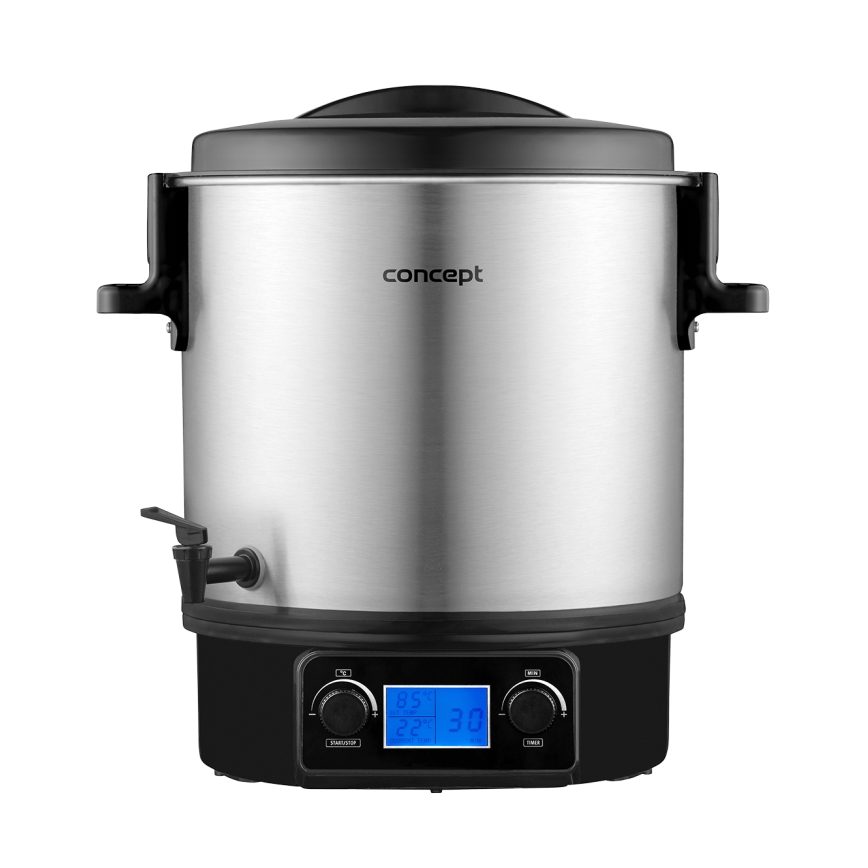 Concept ZH0040 - Conservazione della caldaia 27 l 2000W/230V acciaio inossidabile/nero