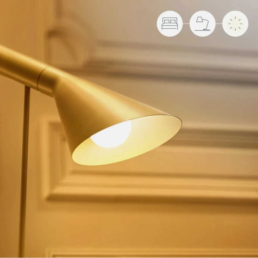 Confezione da 2 lampadine LED dimmerabili A60 E27/9W/230V 2700K Wi-Fi + telecomando - WiZ