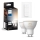 Confezione da 2 lampadine LED dimmerabili Philips Hue WHITE AMBIANCE GU10/4,2W/230V 2200-6500K + interruttore dimmer
