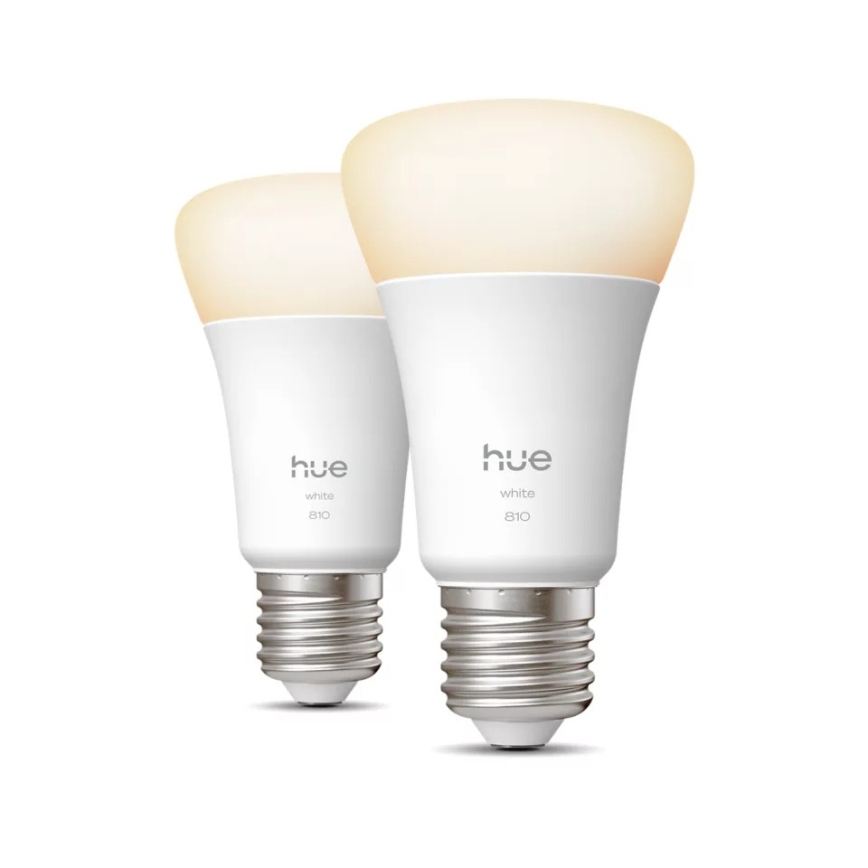 Confezione da 2 lampadine LED dimmerabili Philips Hue WHITE E27/7W/230V 2700K