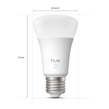 Confezione da 2 lampadine LED dimmerabili Philips Hue WHITE E27/7W/230V 2700K