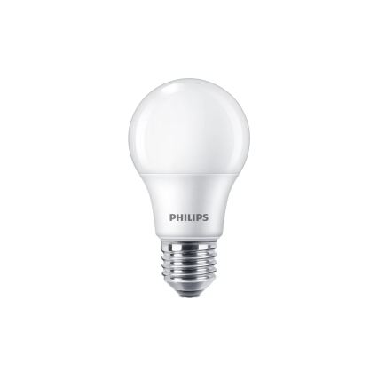 Confezione da 2 lampadine LED Philips A60 E27/4,9W/230V 2700K
