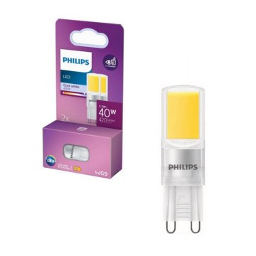 Confezione da 2 lampadine LED Philips G9/3,2W/230V 4000K