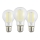 Confezione da 3 lampadine LED A60 E27/3,8W/230V 2700K - Eglo 110437