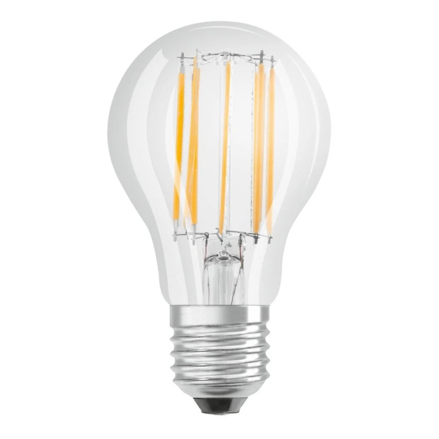 Confezione da 3 lampadine LED Base Classic Filament A60 E27/11W/230V 4000K - Osram