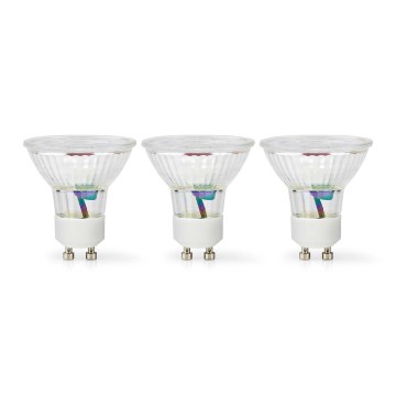 Confezione da 3 lampadine LED GU10/4,5W/230V 2700K