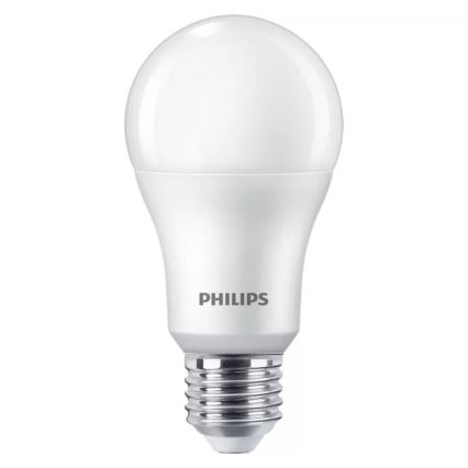 Confezione da 3 lampadine LED Philips A60, attacco E27, 13W, 230V, 2700K
