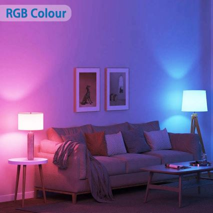 Confezione da 4 lampadine LED RGBW Smart GU10/4,9W/230V 2700-6500K - Aigostar