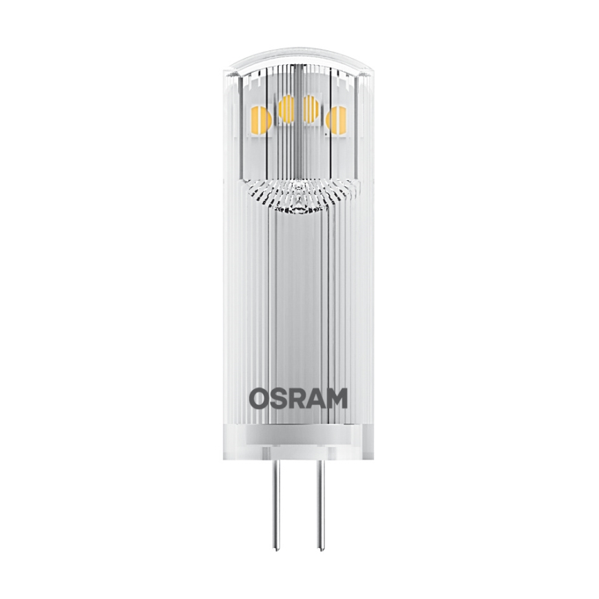 Confezione da 5 lampadine LED a pin G4, 1,8 W/12 V, 2700 K - Osram