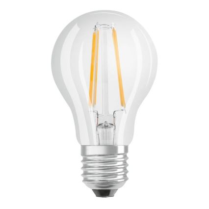 Confezione da 5 lampadine LED Base Classic Filament A60, attacco E27, 7 W, 230 V, 4000 K - Osram