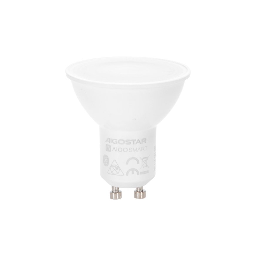 Set da 6 lampadine LED RGBW dimmerabili MESH GU10/6,5W/230V 2700-6500K Wi-Fi + telecomando - Aigostar