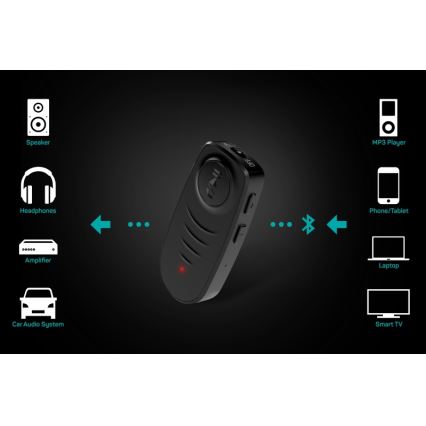 CONNECT IT CFF-4050-BK - Bluetooth audio ricevitore AUX 110 mAh