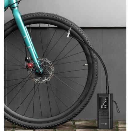 CONNECT IT CFF-4500-BK - Compressore digitale tascabile AirFlow 80W/6000 mAh nero