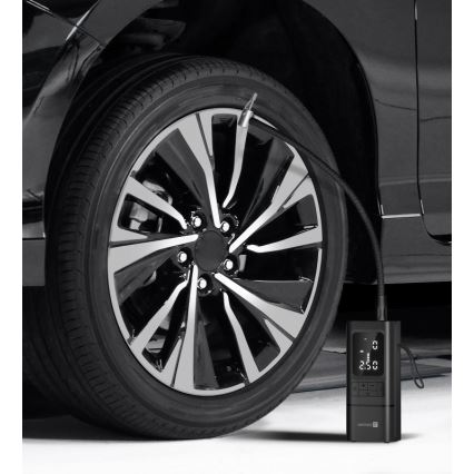 CONNECT IT CFF-4500-BK - Compressore digitale tascabile AirFlow 80W/6000 mAh nero