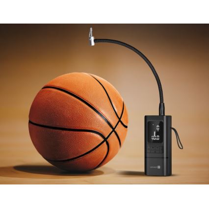 CONNECT IT CFF-4500-BK - Compressore digitale tascabile AirFlow 80W/6000 mAh nero