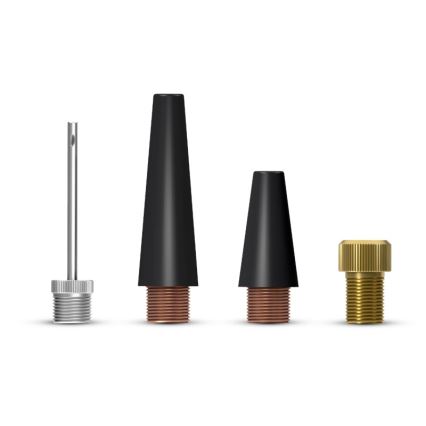 CONNECT IT CFF-4500-BK - Compressore digitale tascabile AirFlow 80W/6000 mAh nero