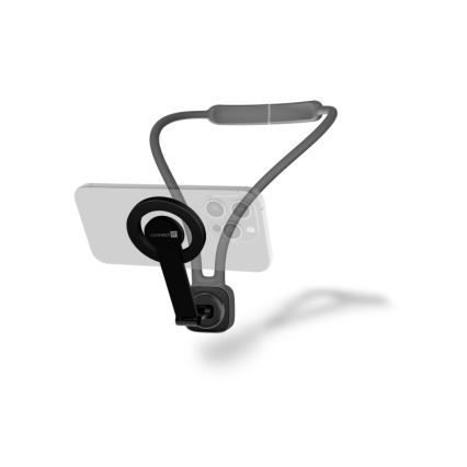 CONNECT IT CFF-6020-GY - Supporto magnetico flessibile per telefono da collo MagSafe